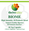 BIOME High Intensity Probiotic Blend